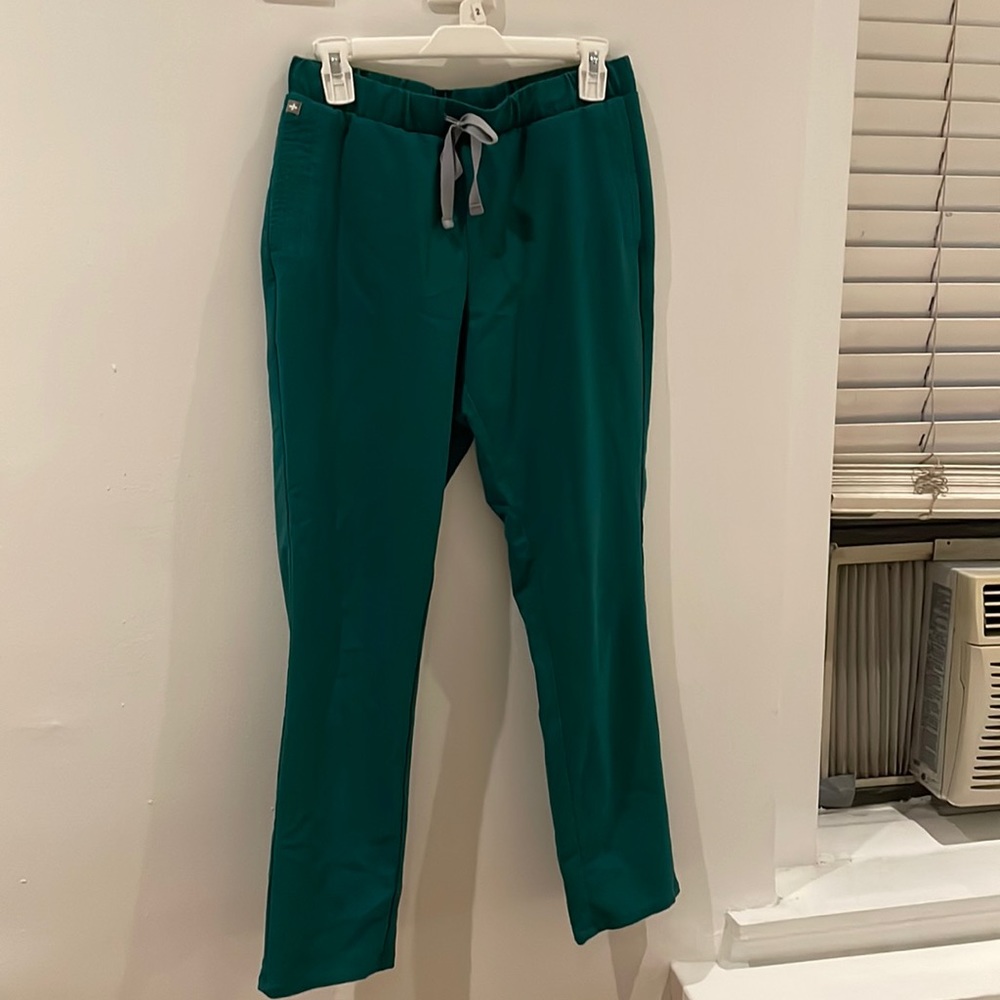 Figs Hunter Green Scrub Pant